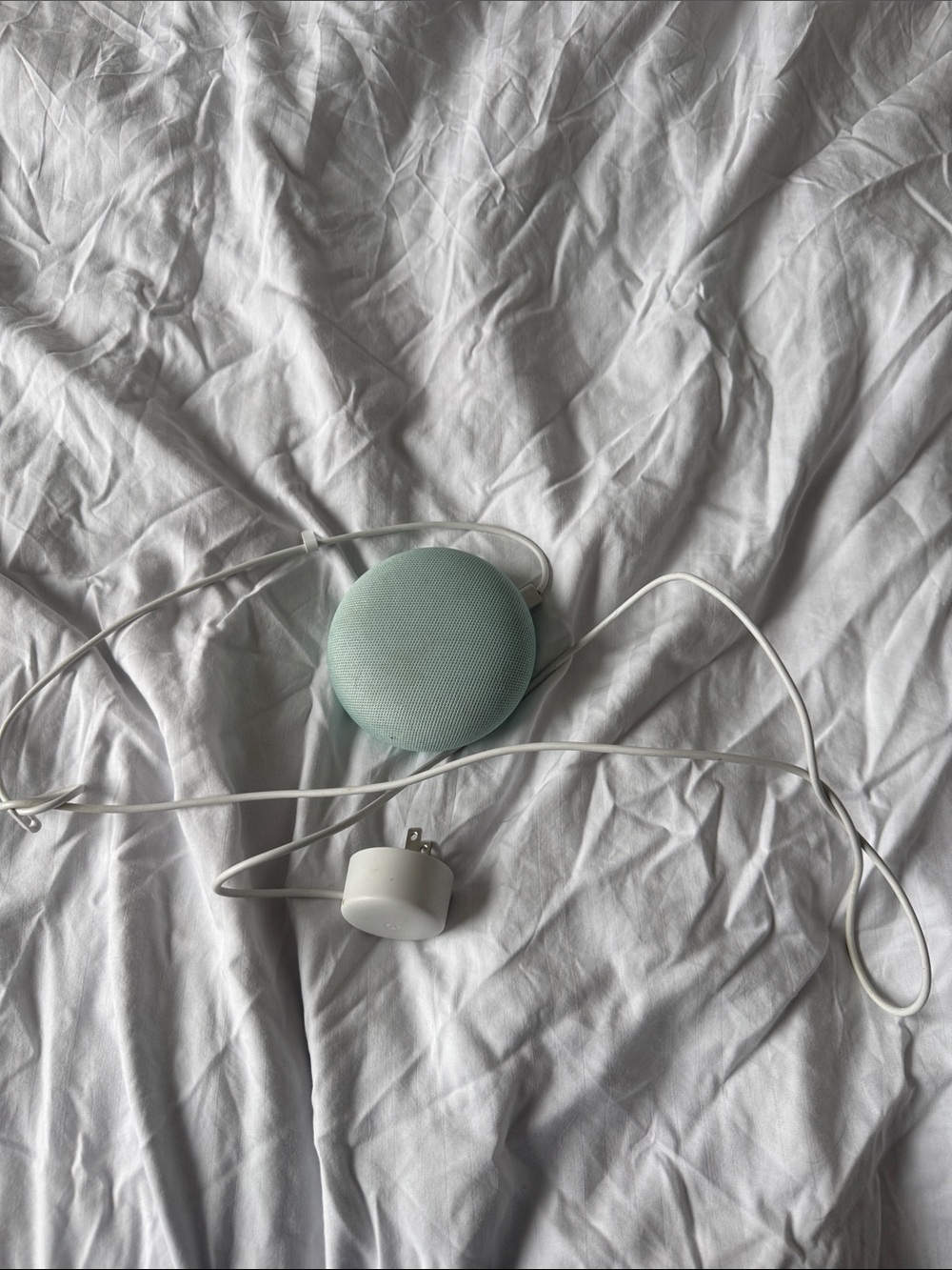 google Nest Mini Smart Speaker - Seafoam Green